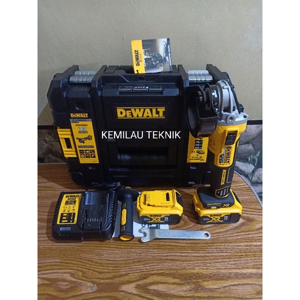 Mesin Gerinda Baterai DEWALT DCG405P2 20V Cordless Grinder DCG405 Dewalt DCG 405 20Volt