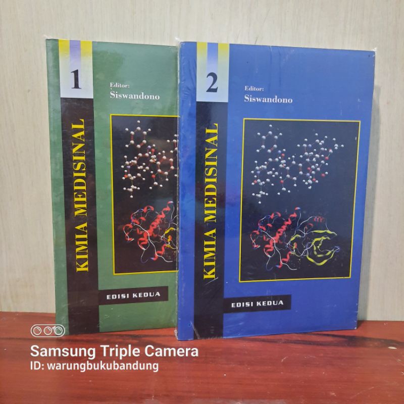 Jual Paket Buku Kimia Medisinal Jilid 1 Dan 2 Edisi Kedua - Siswandono ...