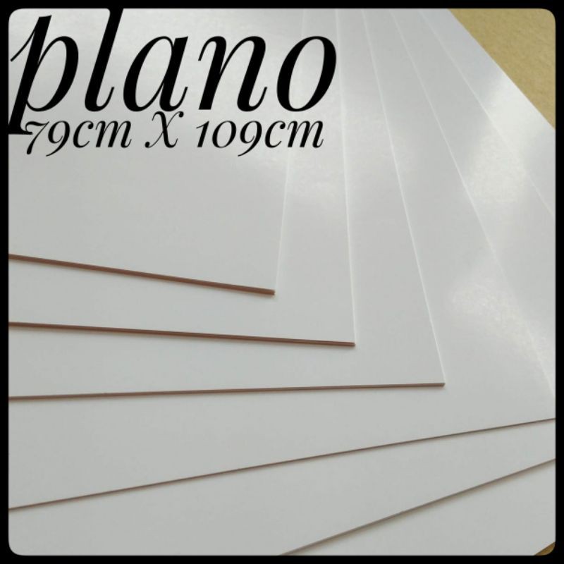 Jual KERTAS ART CARTON 260 GR UK PLANO / 79 CM x 109 CM ( ISI 5 LEMBAR ) Shopee Indonesia