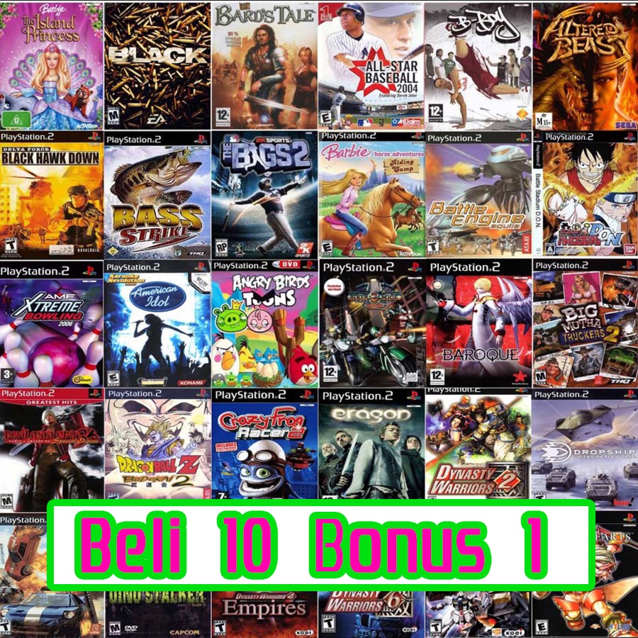 Nama hot sale game ps2