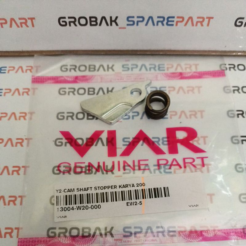 Jual Cam Shaft Stopper + Spring Viar Karya Radiator, Original | Shopee ...