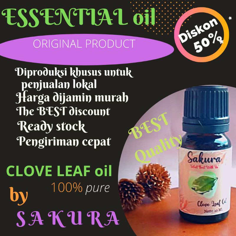 Jual Minyak Daun Cengkeh / Clove Leaf Oil / Syzygium Aromaticum ...