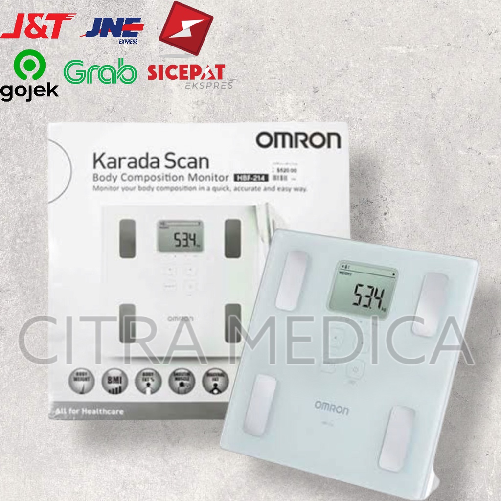 Jual OMRON HBF214 Karada Scan Body Composition Monitor Shopee Indonesia