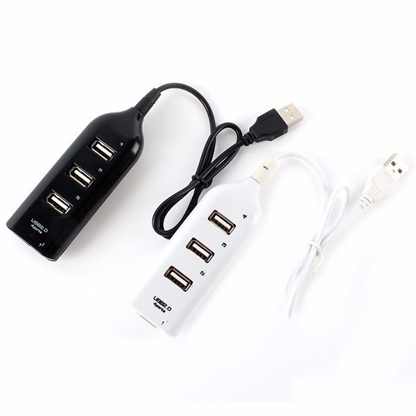 Jual USB HUB 4 Port Universal Serial Bus Hitam / Putih | Shopee Indonesia