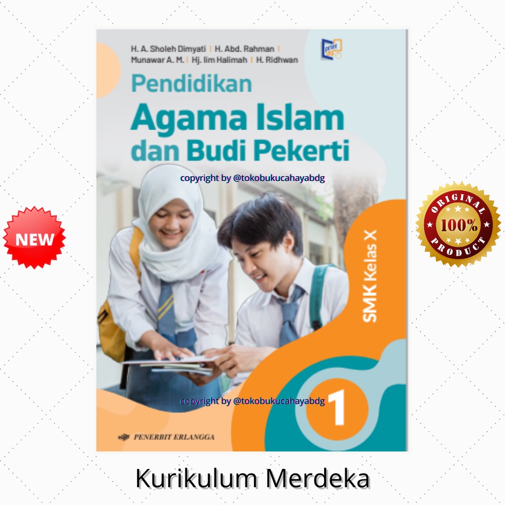 Jual Buku Pend. Agama Islam & Budi Pekerti SMK Kelas 10 K.Merdeka ...