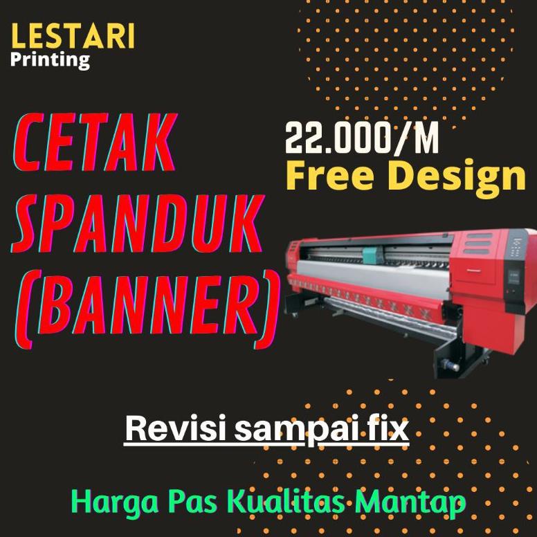 Jual Cetak Spanduk / Banner - Free Design - Sudah Mata Ayam | Shopee ...