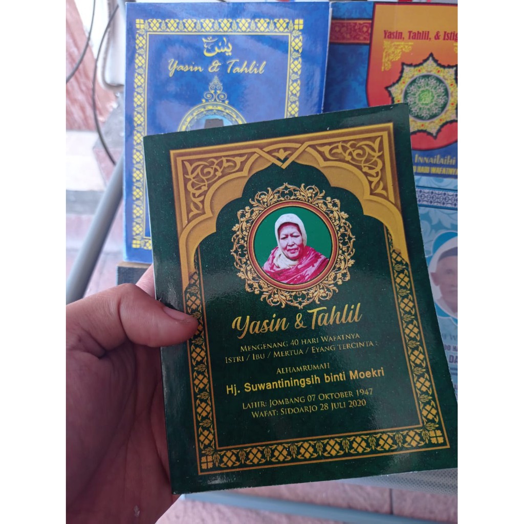 Jual BUKU YASIN, YASIN CUSTOM, YASIN PHOTO | Shopee Indonesia
