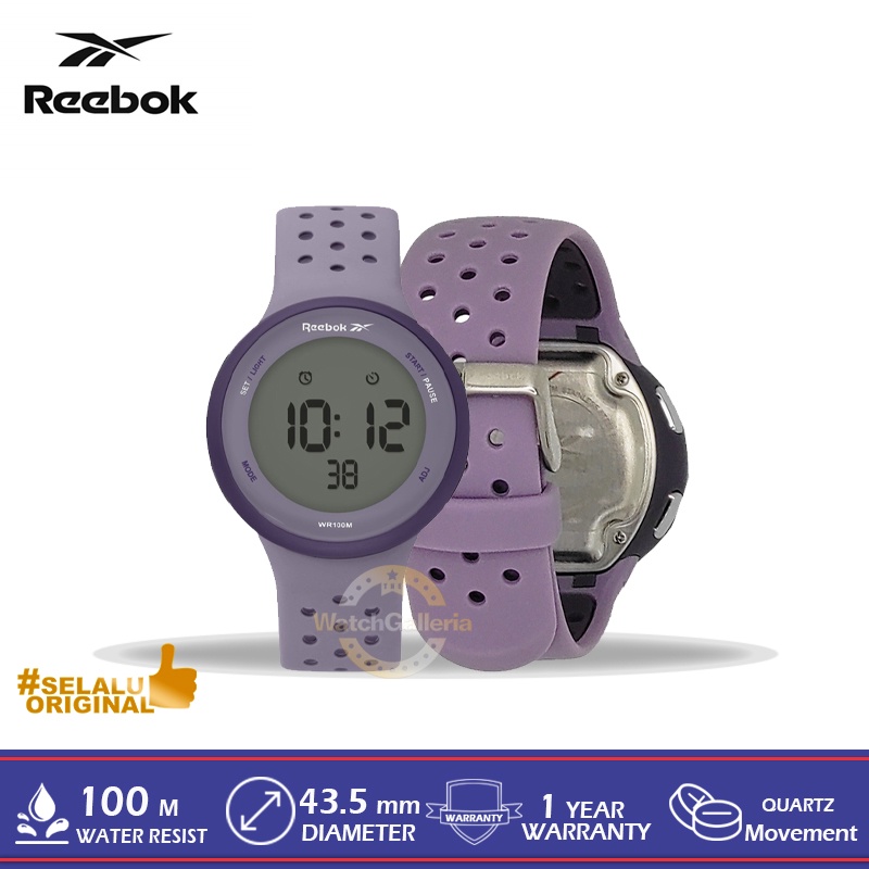 Jual Jam Tangan Pria Reebok RV-ELE-U9-PUIU-WU Purple Digital Original ...