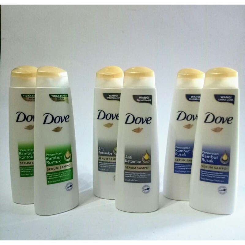 Jual Dove Serum Shampoo 290ml Shopee Indonesia