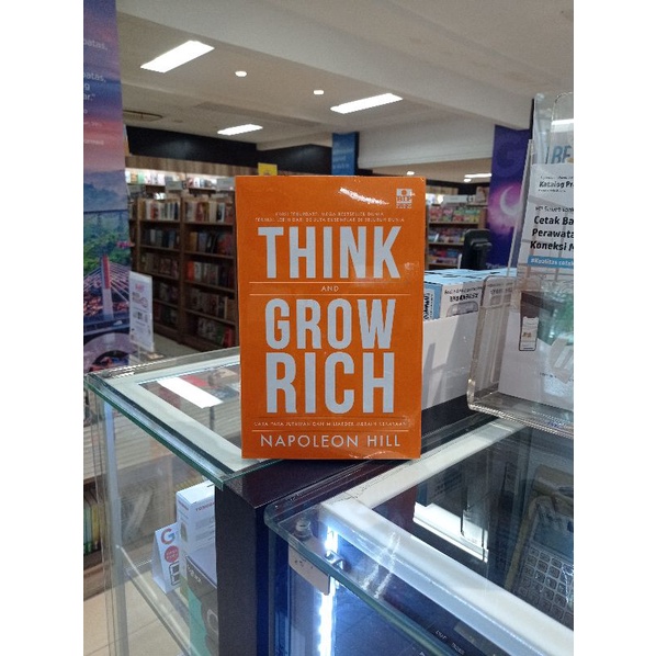 Jual Buku Think And Grow Rich Napoleon Hill Penerbit Bip Original