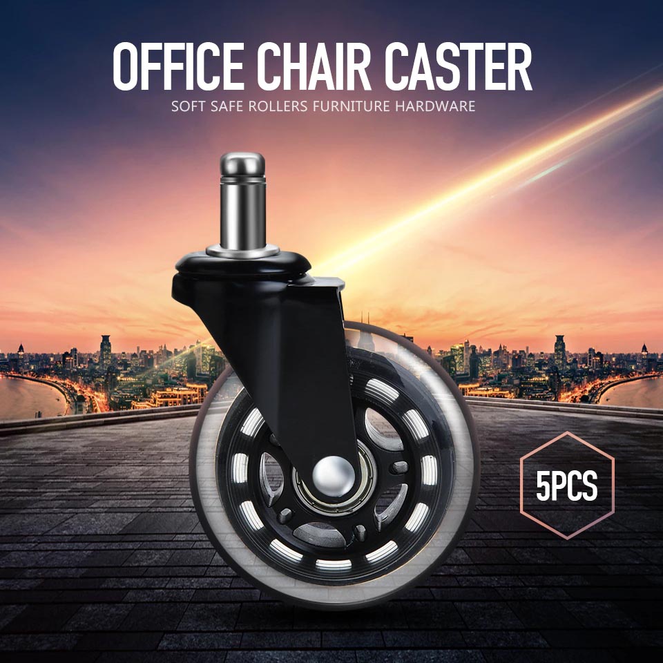 Jual Roda Kursi Kantor Rollerblade Office Chair Caster 11 mm 5 PCS ...