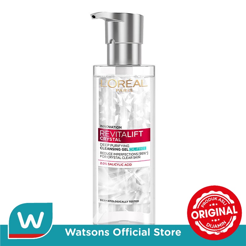 Jual Revitalift Crystal Deep Purifying Cleansing Gel | Shopee Indonesia