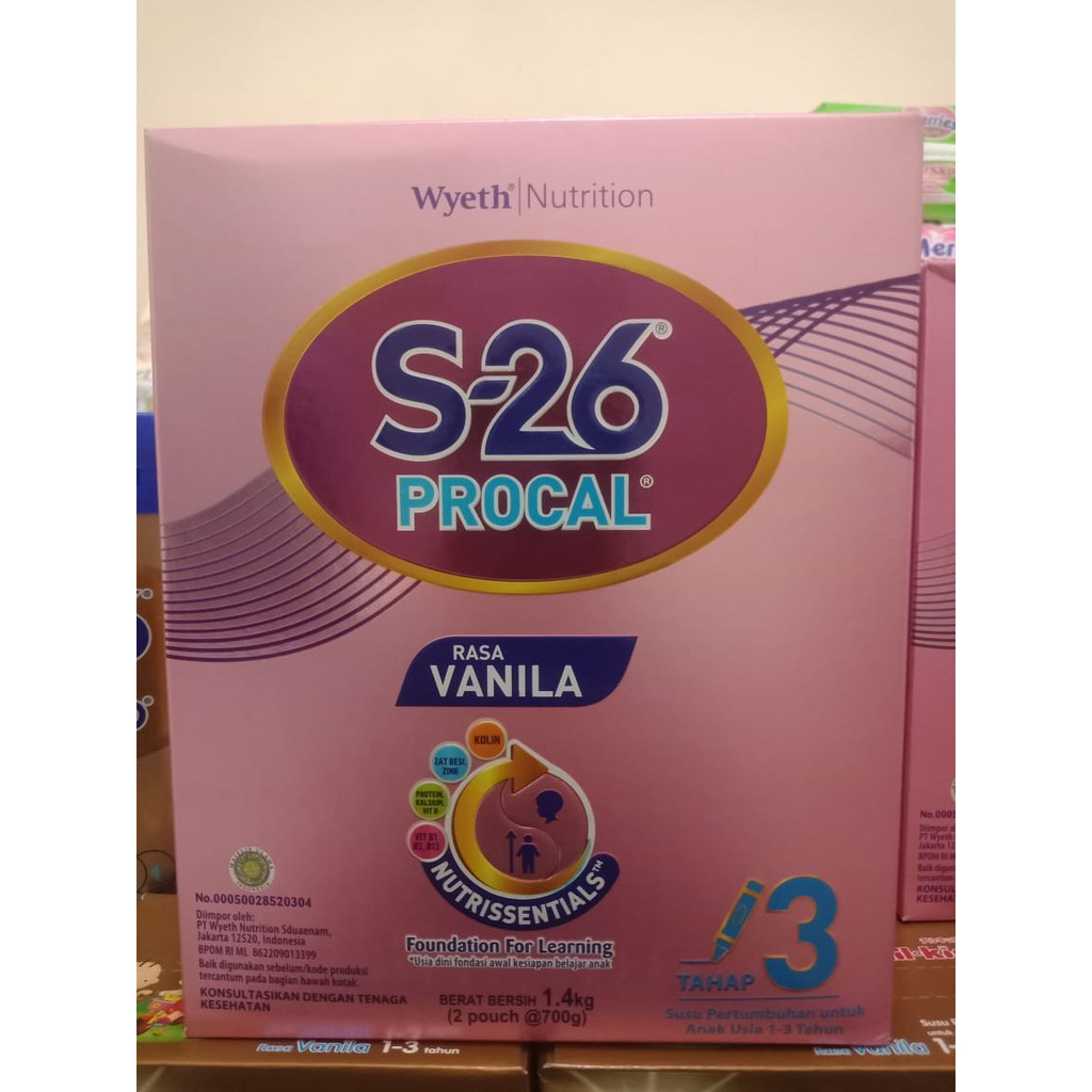 Jual S26 Procal Box Tahap 3 (1400 gr) | Shopee Indonesia