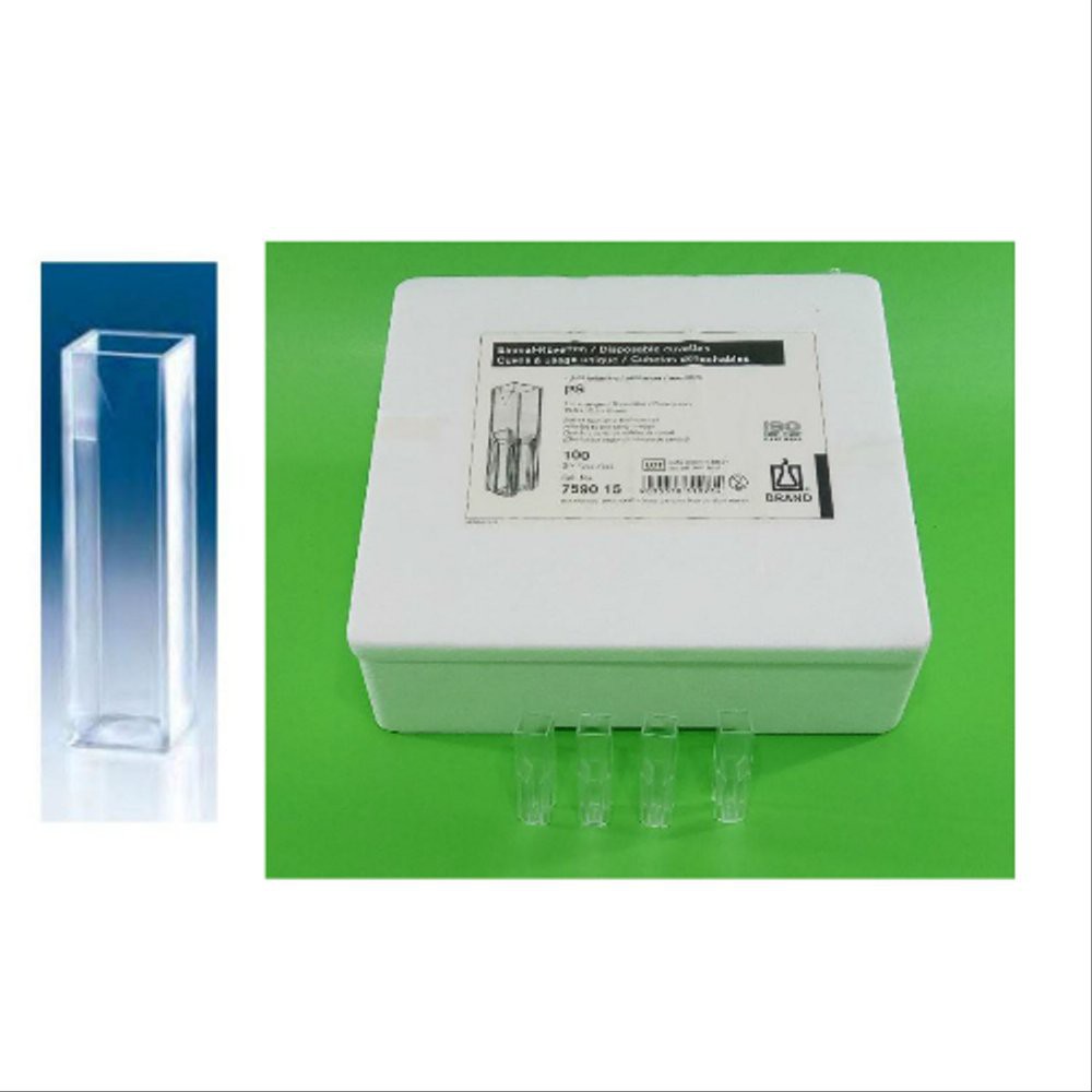 Jual Kuvet Standard makro. Standard cuvette macro. 100 pcs per box