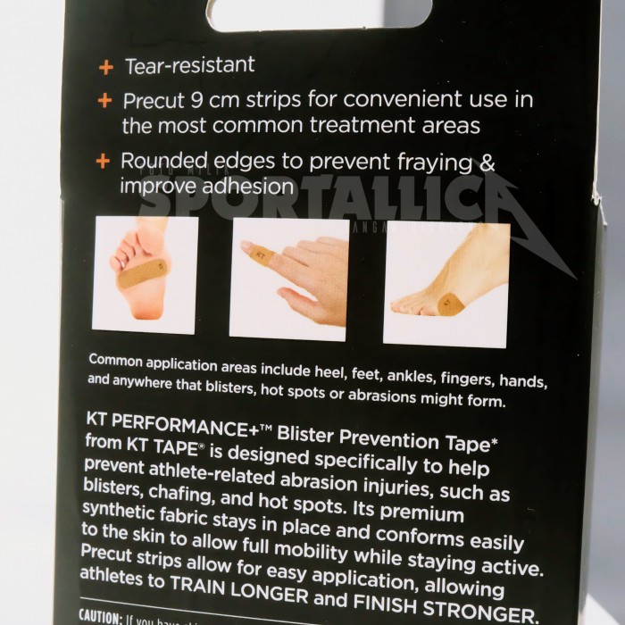 Jual KINESIOLOGY TAPE KT TAPE BLISTER PREVENTION TAPE 30 PRECUT