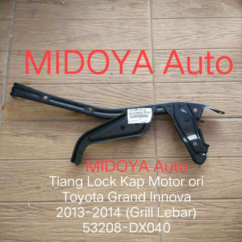 Jual Tiang Lock Kap Toyota Grand Innova 2013-2014 Grill Lebar ori 1pc ...