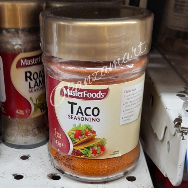 Jual Masterfoods TacoFajita Seasoning 143gr Shopee Indonesia