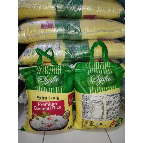 Jual Beras Basmati Syifa 5kg Premium / Beras India Beras Arab / Beras