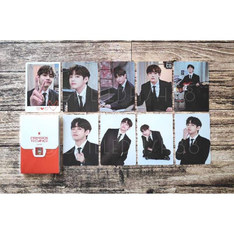 Jual Cek Variasi Bts Ptd Mpc Mini Pc Photocard Complete Full Set Permission To Dance On Stage