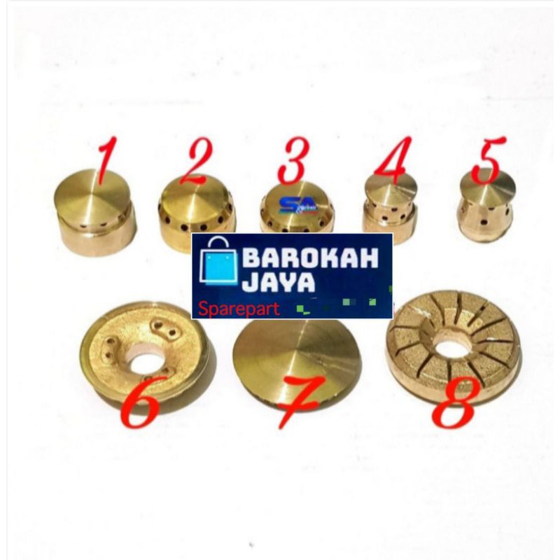 Jual Burner API LILIN MULTI NO 6 - Kompor Rinai - Hock - Sanken ...