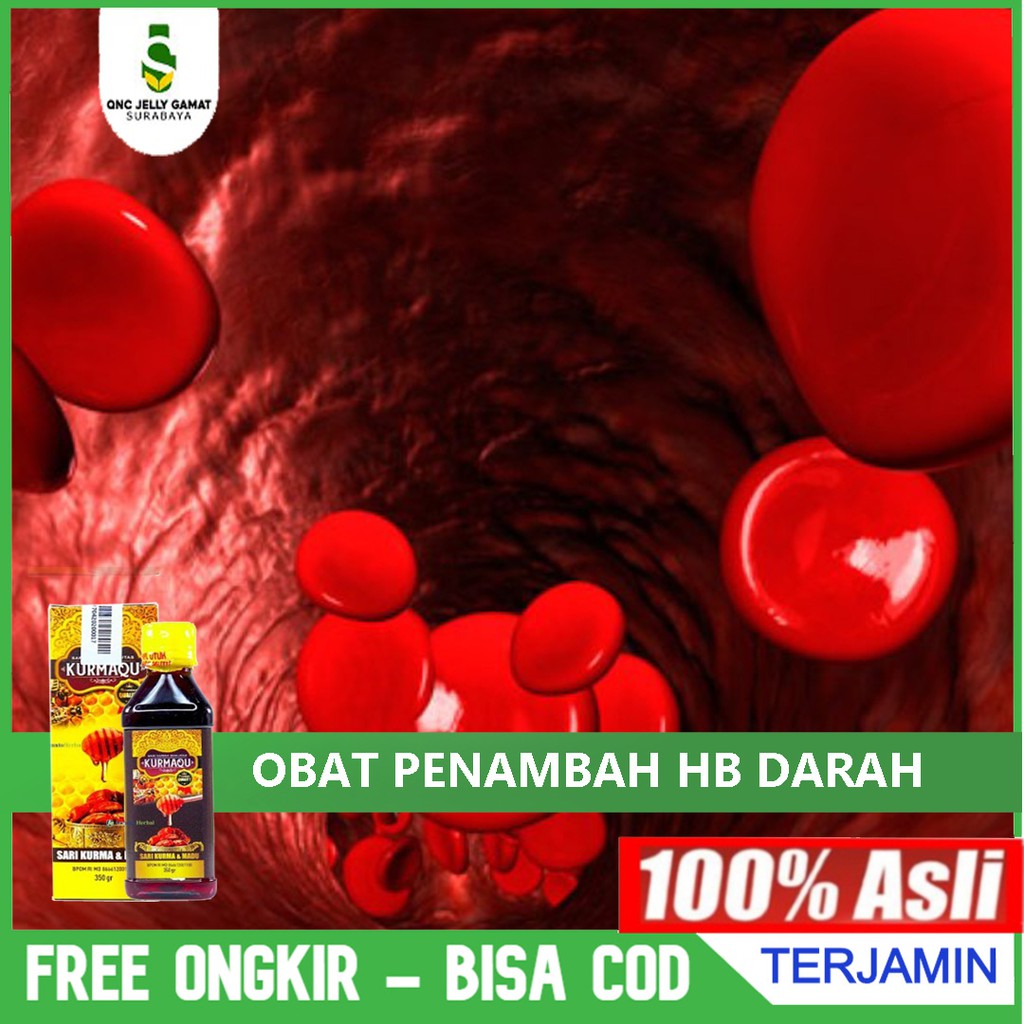 Jual Obat Herbal Penambah Hb Darah, Obat Hb Rendah Sari Kurmaqu ASLI ...