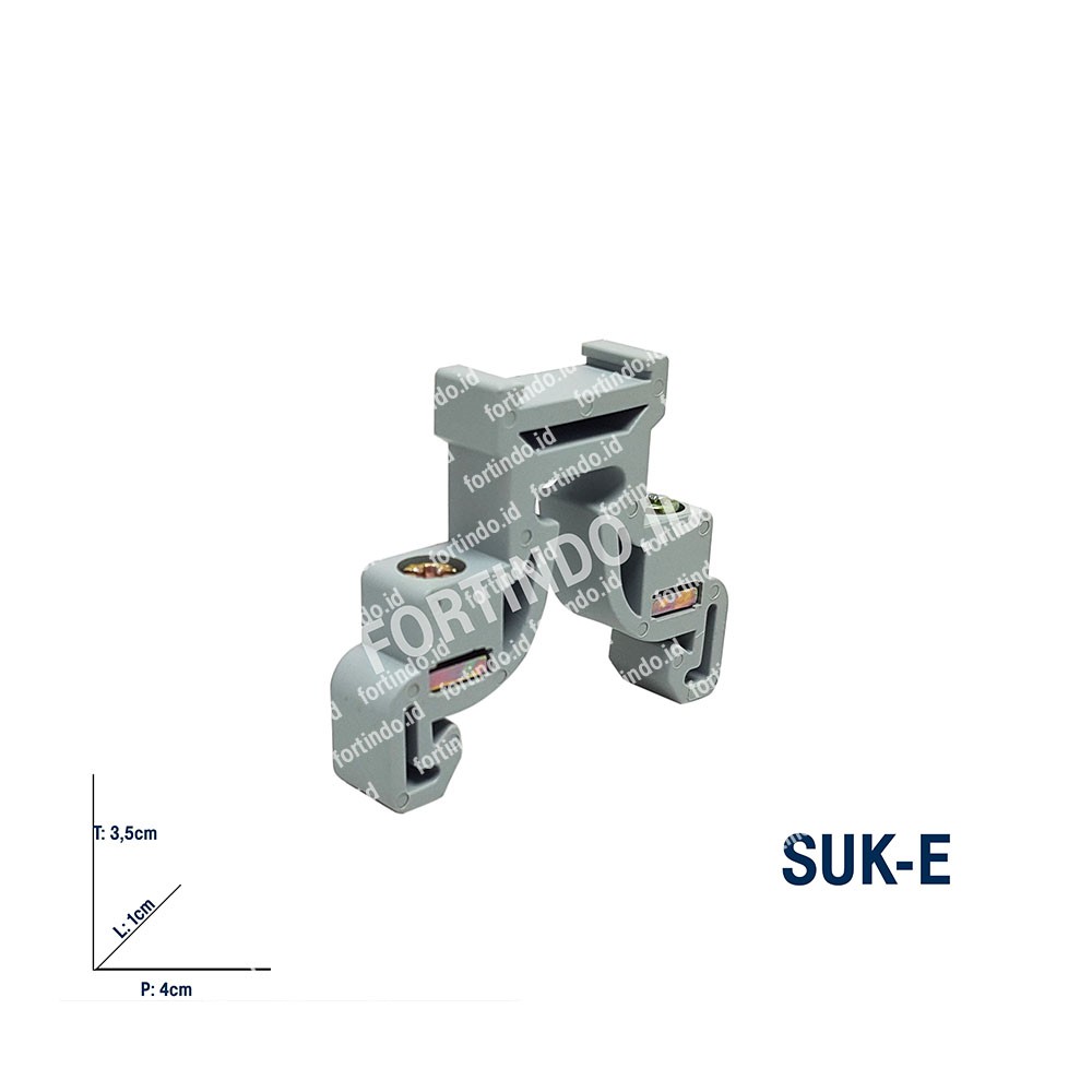 Jual Stopper Terminal Block Besi SUK-E MERK FORT | Shopee Indonesia
