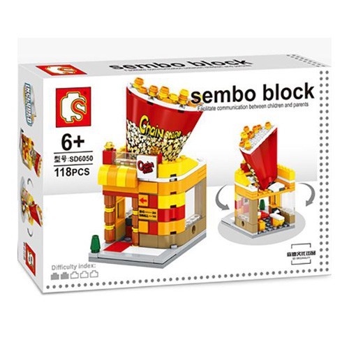 Jual Mainan Brick Sembo Block SD6050 Chain Store Toko Rantai | Shopee ...