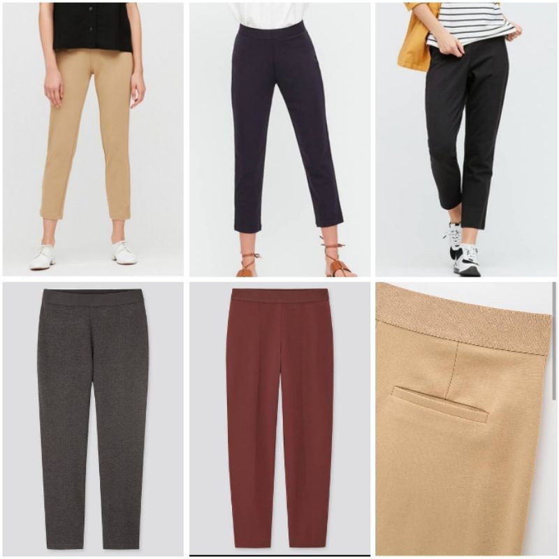 Uniqlo Women's Ponte Slim Pants