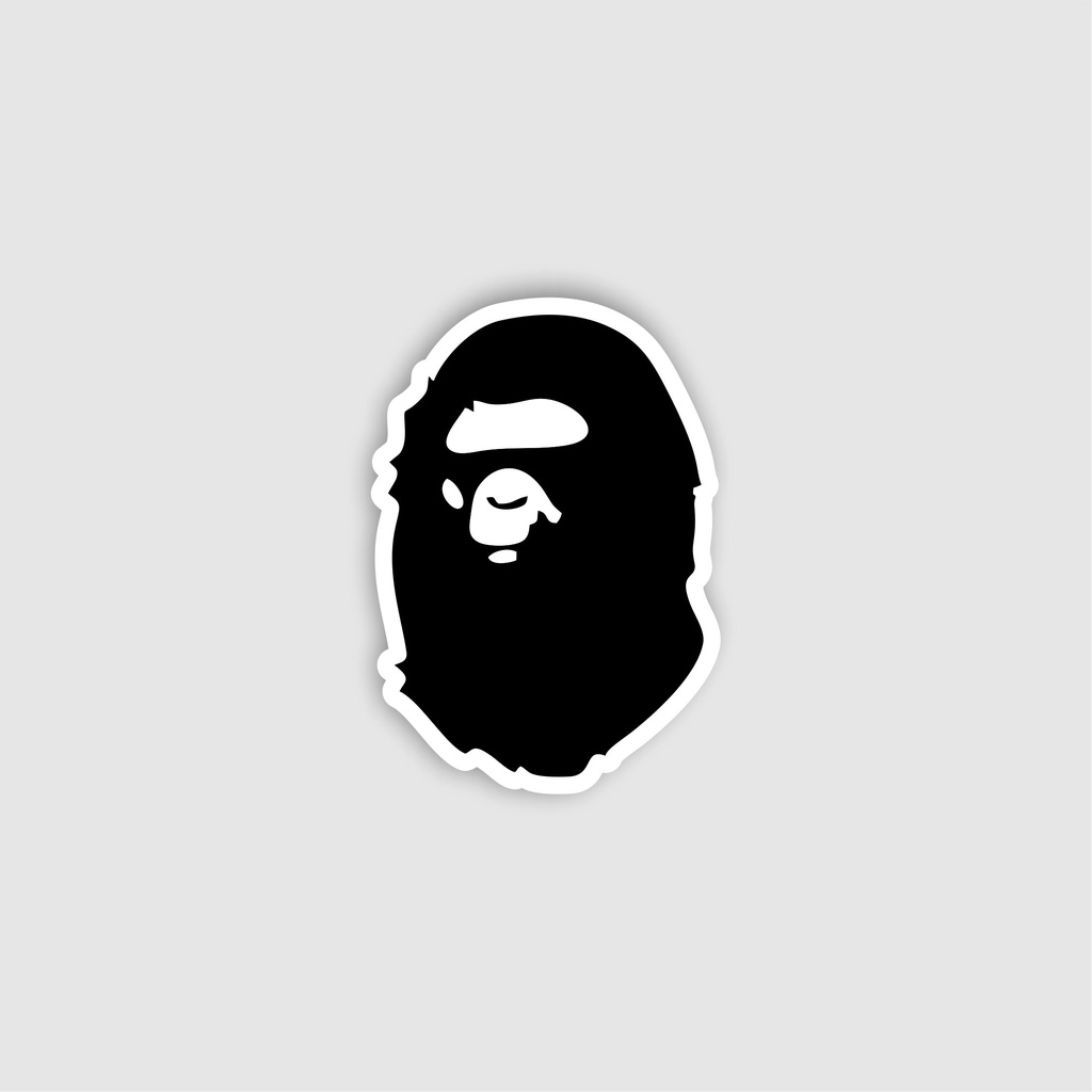 Logo on sale distro bape