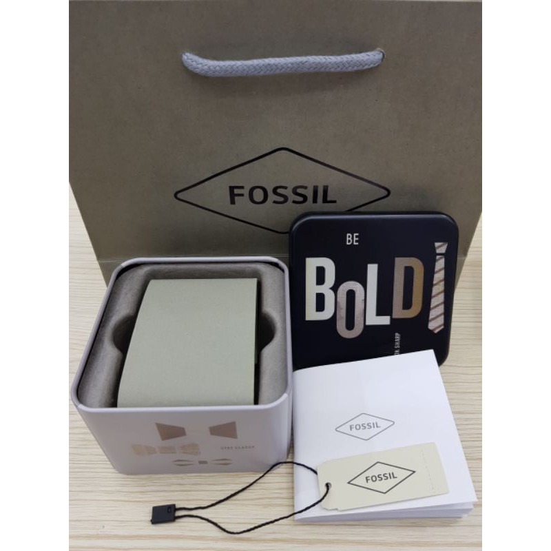 Jual Kotak / Box Tinbox Fossil Original + Paperbag | Shopee Indonesia