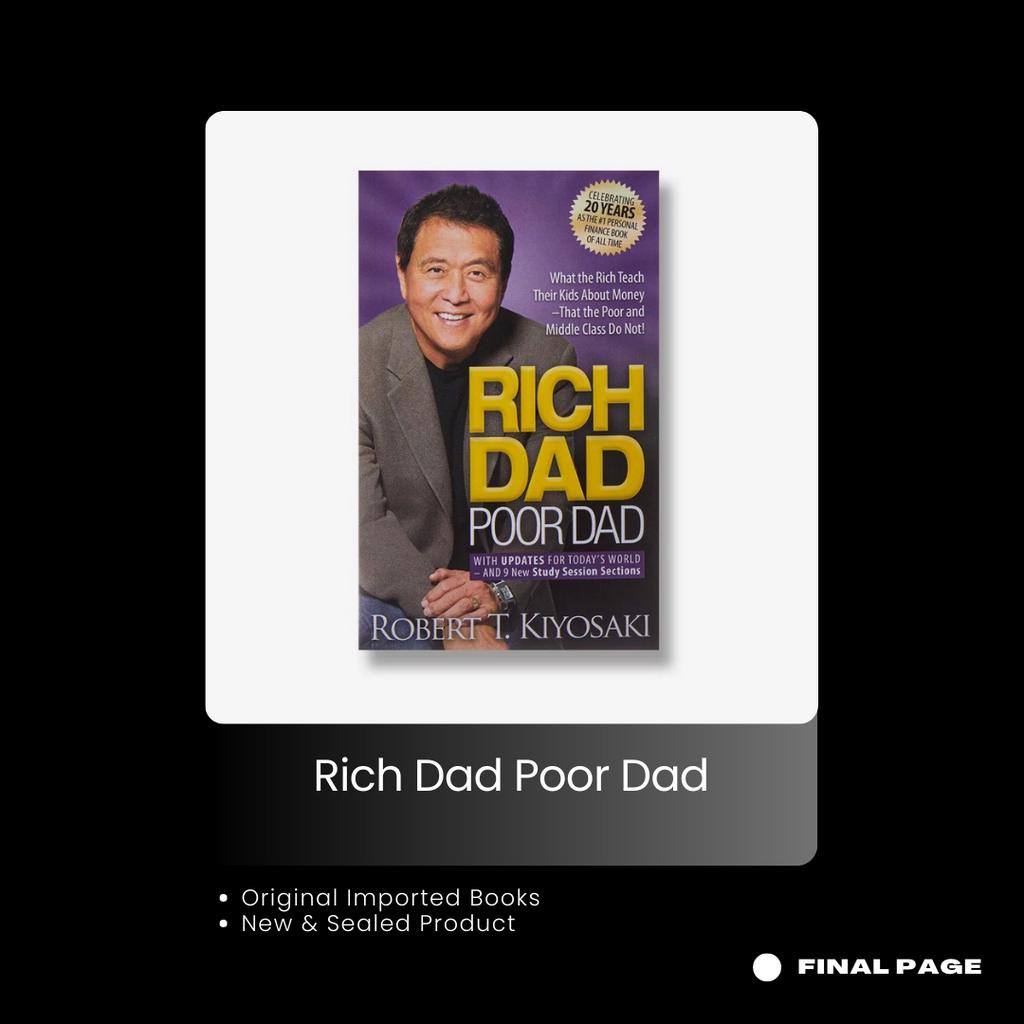 Jual Buku Import Rich Dad Poor Dad Paperback Original Shopee