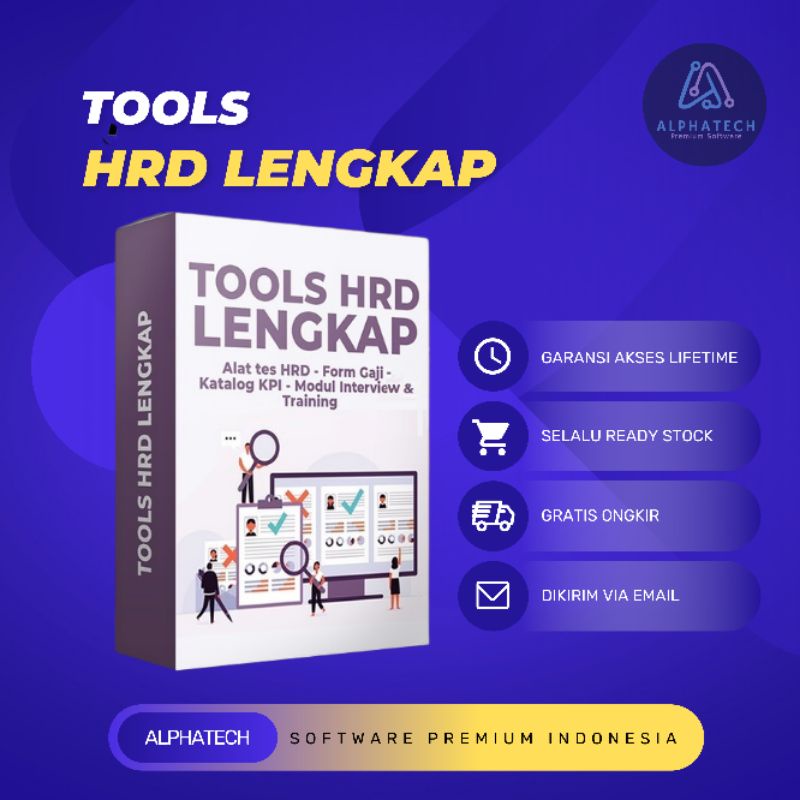 Jual TOOLS HRD LENGKAP - Alat Tes + Form Gaji + Katalog KPI + Modul ...