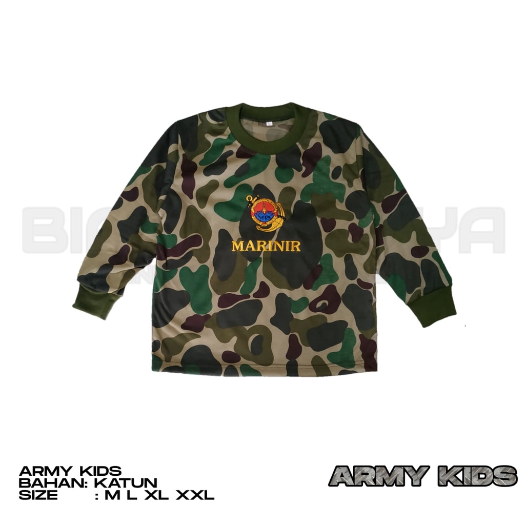 Jual FK - kaos loreng anak kko Jangkar Marinir kaos loreng anak tni ...