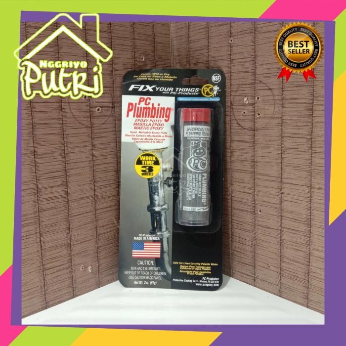 Jual Lem Epoxy Putty Pc Plumbing Made In Usa Menambal Bocor Pipa Besi