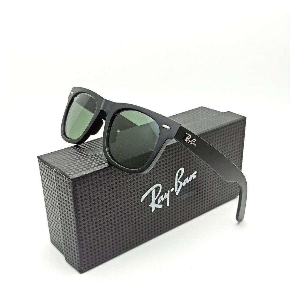 Harga kacamata rayban hitam sale