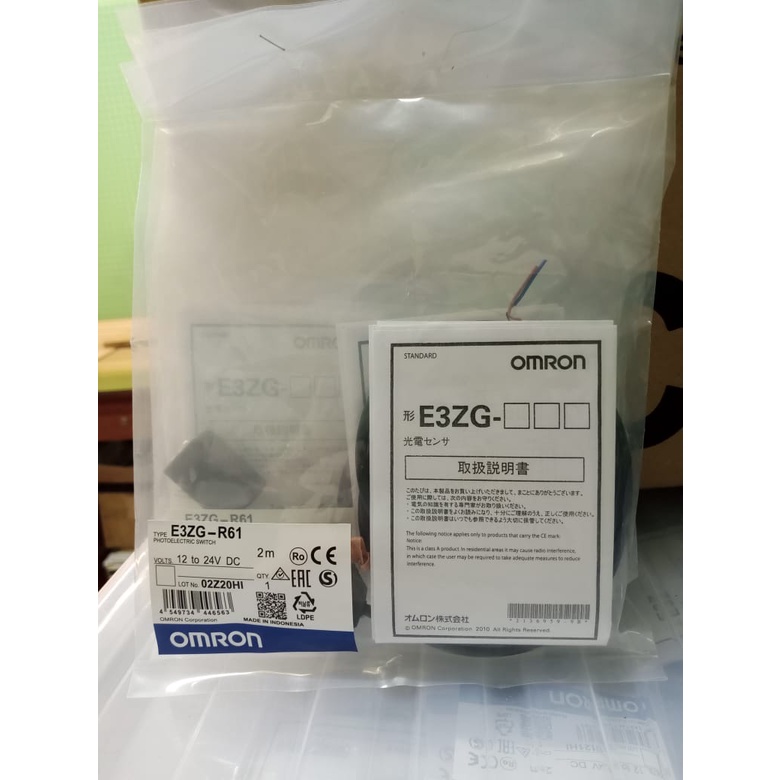 Jual Photoelectric Sensor Omron E3ZG-R61 E3ZG R61 | Shopee Indonesia