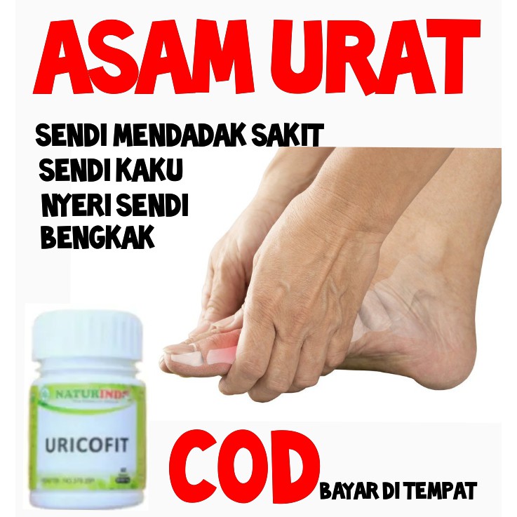 Jual OBAT ASAM URAT TINGGI , NYERI SENDI , KAKU , PANAS , BENGKAK