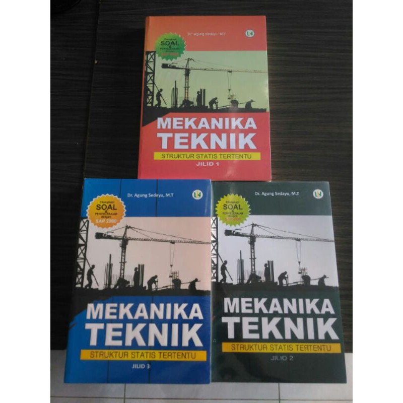 Jual Paket 3 Buku Mekanika Teknik Jilid 1-2-3 - Agung Sedayu | Shopee ...