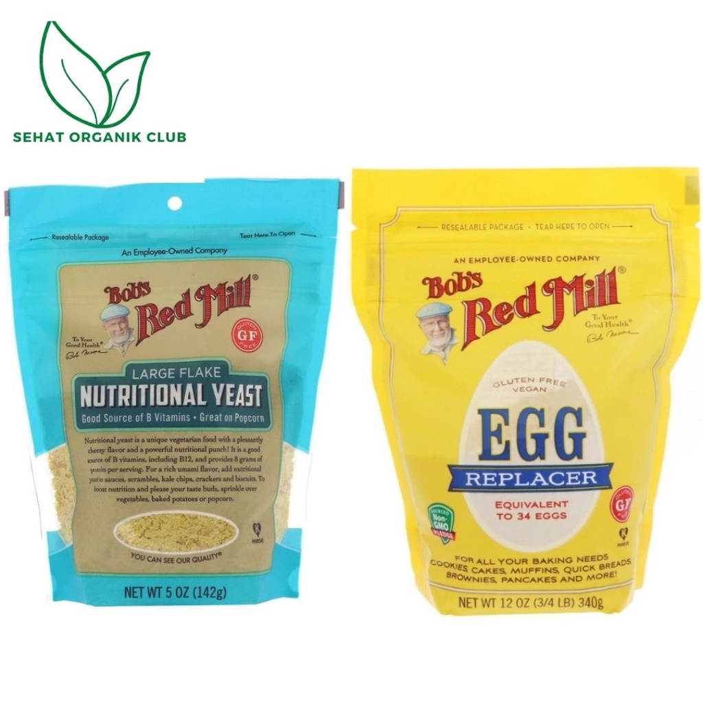 Jual Bob's Red Mill Large Flake Nutritional Yeast Gluten Free 142 gr