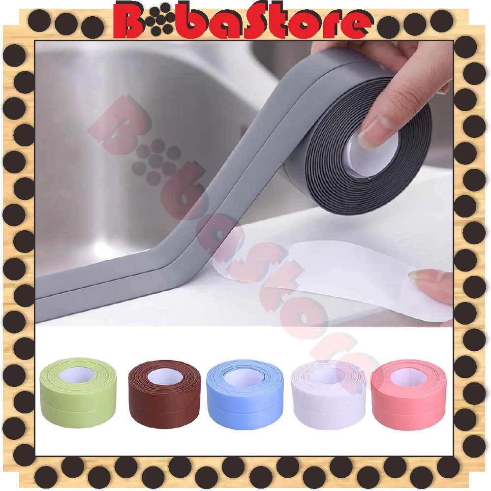 Jual ⭐Bobastore⭐ R554 Tape Perekat Sticker Anti Jamur Air Minyak PVC ...