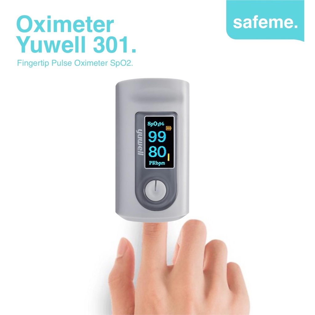 Jual Yuwell YX301 Fingertip Pulse Oximeter Alat Pengukur Saturasi ...