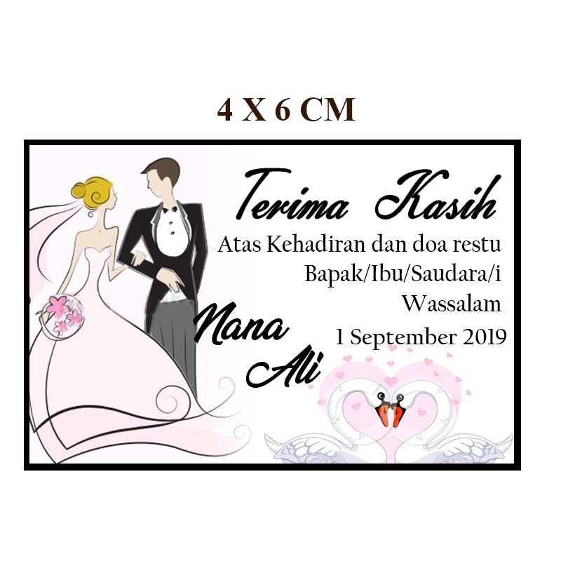 Jual Kartu Ucapan Pernikahan Couple | Shopee Indonesia