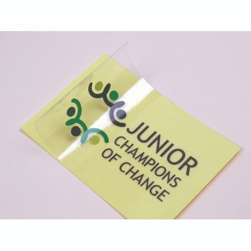 Jual Stiker Label Kemasan UKM Vinil Transparan Plastik + Cutting A3 ...