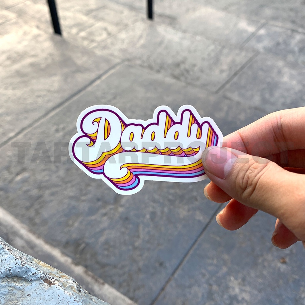 Jual Sticker Stiker Vinyl - Daddy | Shopee Indonesia