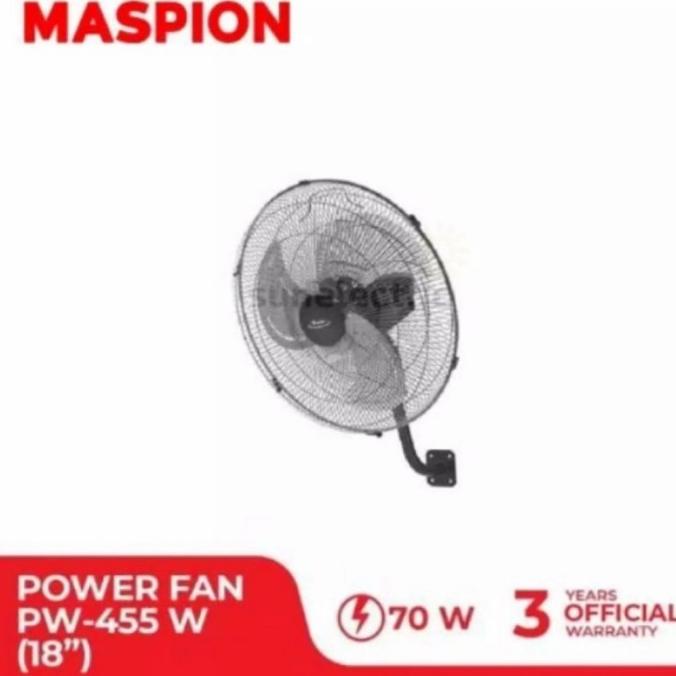 Jual Maspion Kipas Angin Dinding Besi Pw 455w Power Fan 18 Pw 455 W Shopee Indonesia 9122