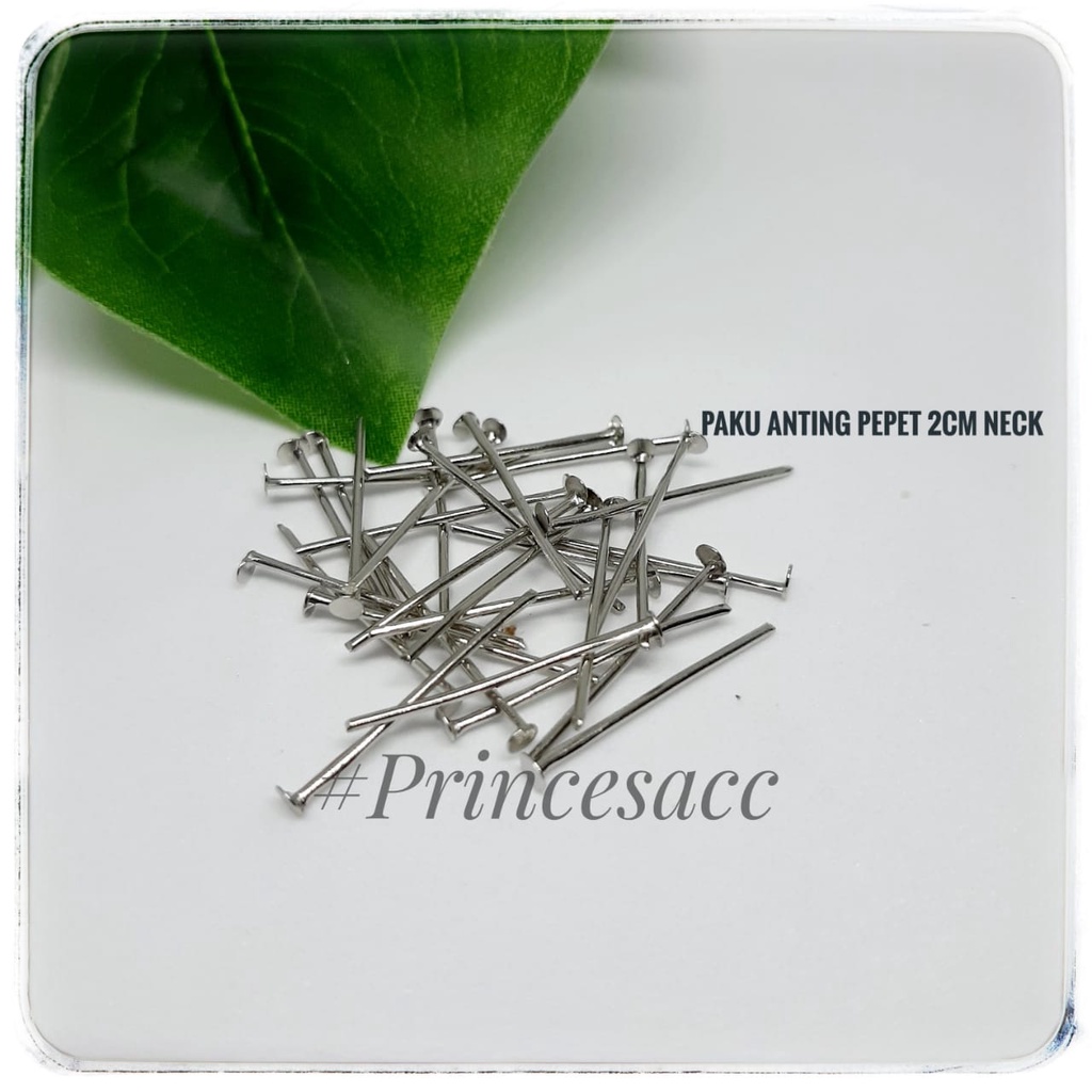 Jual Paku alat kerajinan - paku kerajinan/ paku anting pepet 2cm ...