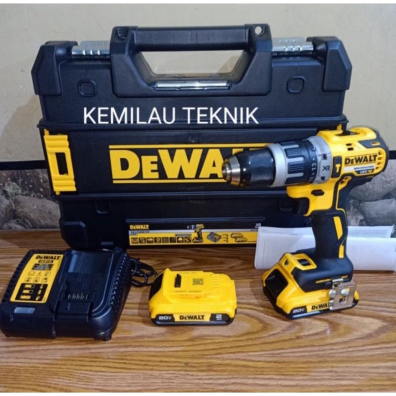 Jual Mesin Bor Baterai Dewalt Dcd D V Cordless Hammer Drill Dcd Brushless Bor Battery