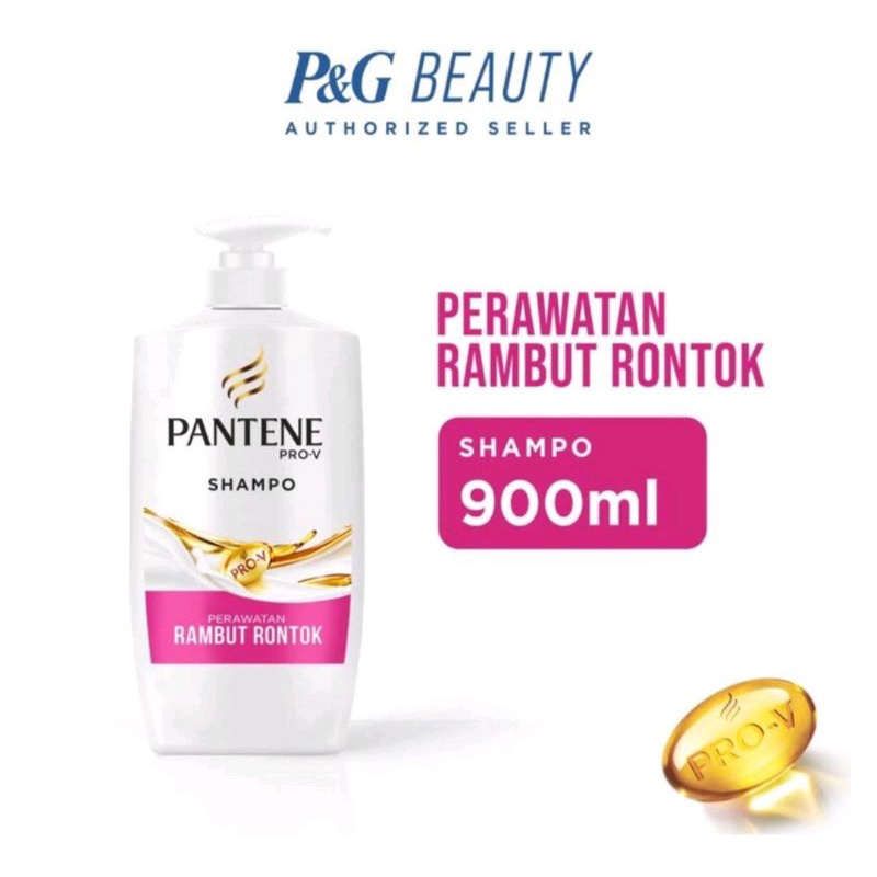Jual Pantene Shampoo Perawatan Rambut Rontok 990/900ml | Shopee Indonesia