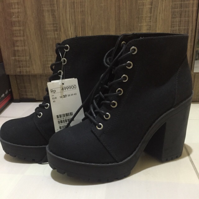 Sepatu hot sale boots h&m