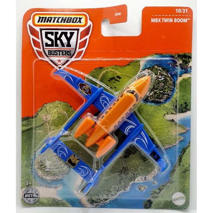 Jual Miniatur Pesawat Terbang Matchbox Sky Busters Diecast Pesawat Die ...